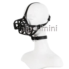 Unisex Sexy Bandage Open Mouth Gag Oral Harness Silicone Lock Couples Flirt