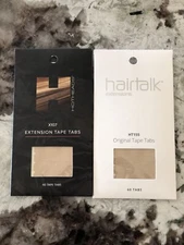 NEW Pack Hotheads HairTalk 60pc Replacement Extension Tape Tabs SHIPS TODAY!