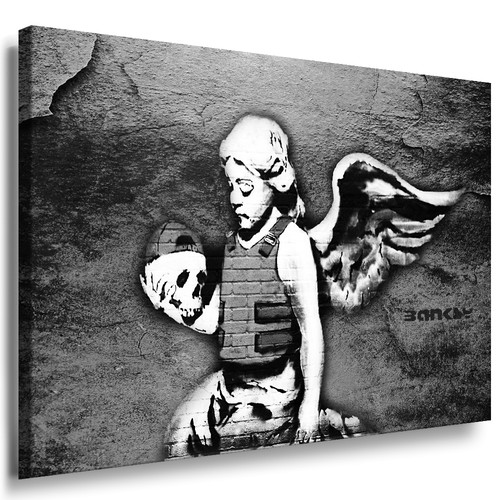 WANDBILDER XXL BANKSY LEINWAND BILDER GRAFFITI STREET ART KUNSTDRUCK c-547 - Bild 41 von 70