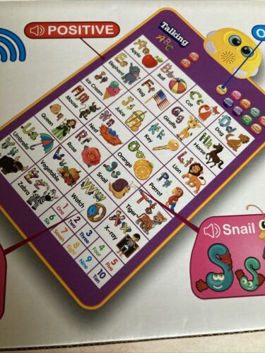 Kids Interactive Educational Wall Chart Talking ABC’s Numbers Colors Shapes NEW - Picture 9 of 12