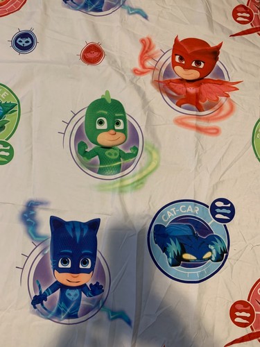 Weighted Throw Blanket in PJ Mask with 6 lbs, Cat Boy, Owlette, Gekko, lap - Picture 3 of 4