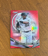 Elehuris Montero 2022 Bowman's Best Rookie Red Refractor #46 Rockies Carp /10 RC