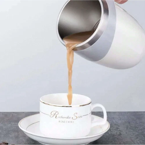 Automatic Magnetic Self Mixing Stainless Steel Cofee Rechargable Mug Stirring - Picture 13 of 21