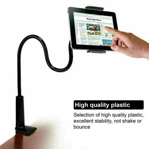 Supporto da scrivania collo d'oca letto pigro 360 ° per iPhone iPad tablet Samsung - Foto 14 di 15
