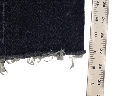 Pantalones de mezclilla 7 For All Mankind Ronnie Luxe Performance azul oscuro para mujer talla 29 - Imagen 8 de 13