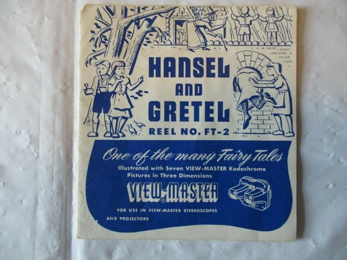 View-Master Reel No. FT-2 Hansel and Gretel 7 3-D Pictures Sawyer's Inc. 1950 - Picture 5 of 9