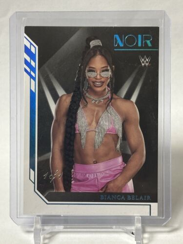 1 of 1 PLATINUM 2023 Panini Chronicles WWE NOIR #NR-17 BIANCA BELAIR 1/1