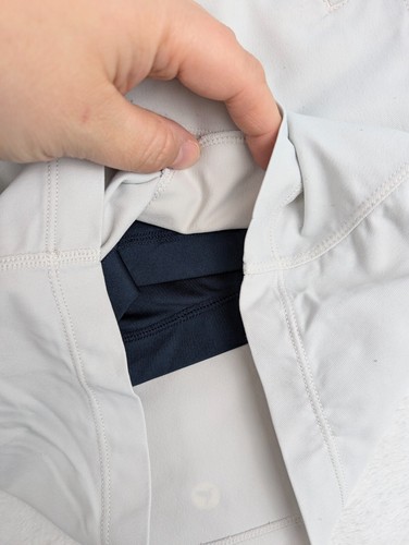 Birddogs Shorts Herren mittellang hellgrau Pull On gefüttert Performance Stretch - Bild 5 von 7