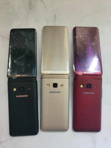 New Samsung Galaxy Folder2 SM-G1650W, SM-G160N Unlocked 16GB Android phone - Afbeelding 6 van 52