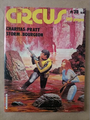 CIRCUS Comic Magazine No. 38 - Glenat - 1981 - in French - Pratt, Bourgeon