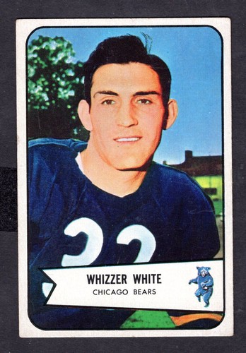 1954 BOWMAN WHIZZER WHITE CARD NO:125 NEAR MINT CONDITION