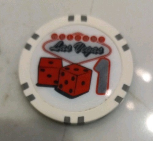 WELCOME LAS VEGAS 456 POKER CHIPS (1s, 5s, 10s, 25s, 100s) ~ Excellent - Picture 10 of 14