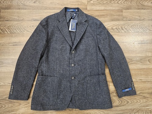 Polo Ralph Lauren Glen Plaid Wool Blend Sportcoat- Size 42R