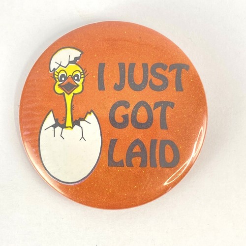 Little Devil I’m Horny Just Got Laid Cupid Sex Instructor Vintage 3 Button Lot - Picture 6 of 7