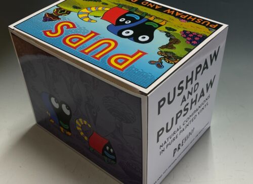 The Frank Book Pupshaw and Pushpaw Multicolor JIM WOODRING Vinyl Figur Sofubi - Bild 7 von 9
