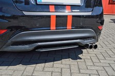 Heckansatz Diffusor Mittelteil Spoiler aus ABS Ford Fiesta Sport JA8 Facelift