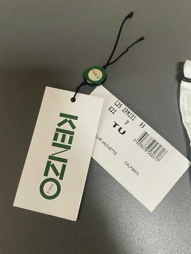 KENZO Kalifornia Leather Continental Wallet Black - Picture 10 of 10