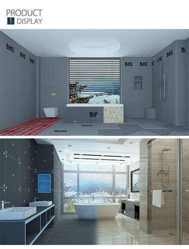 0,63 m² Bauplatte Fliesenplatte Dämmplatte Ausgleichplatte XPS Entkopplungsplatt - Bild 3 von 10