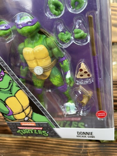 BST AXN Teenage Mutant Ninja Turtles Donnie Donatello Arcade Game Gamestop - Picture 3 of 18