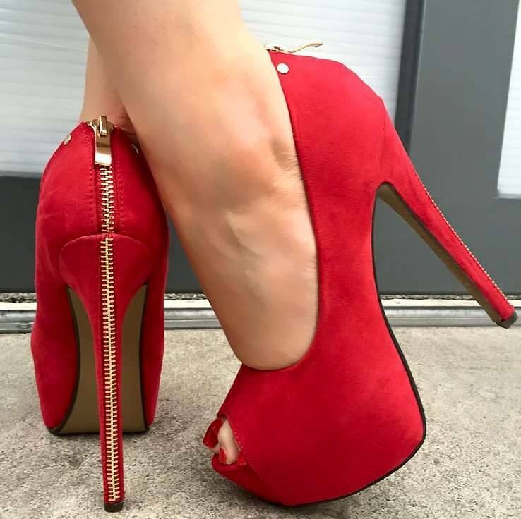 Talla Grande Mujeres Peep Toe Platform Slip On Super Tacón Alto Zapatos EE. UU. 4.5-12.5 Talla Grande Mujeres Peep Toe Platform Slip On Super Tacón Tacón Tacón Alto Zapatos EE. UU. 4.5-12.5 mas barato