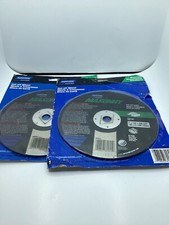 QTY 2 Norton Abrasives Cut-Off Wheel Norton Masonry 7"x.125"x5/8" Type 1 89055