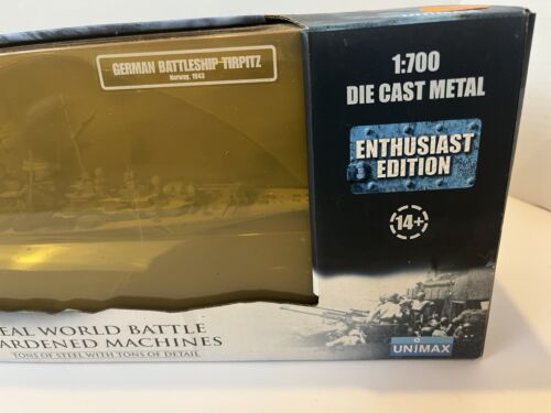 Forces of Valor 1:700 Bismarck-class Battleship Kriegsmarine Tirpitz Enthusiast - Picture 4 of 7