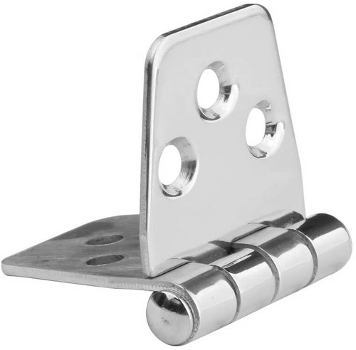 Bisagra de pulido de gabinete de cubierta de acero inoxidable 76 x 40 mm 316 1 pieza herrajes marinos - Imagen 3 de 3