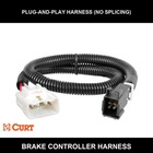CURT 2016-2024 Toyota Tacoma All Trailer Brake Controller Harness