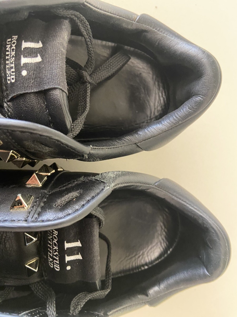 Valentino Garavani Sneakers Rockstud Untitled 11 Black