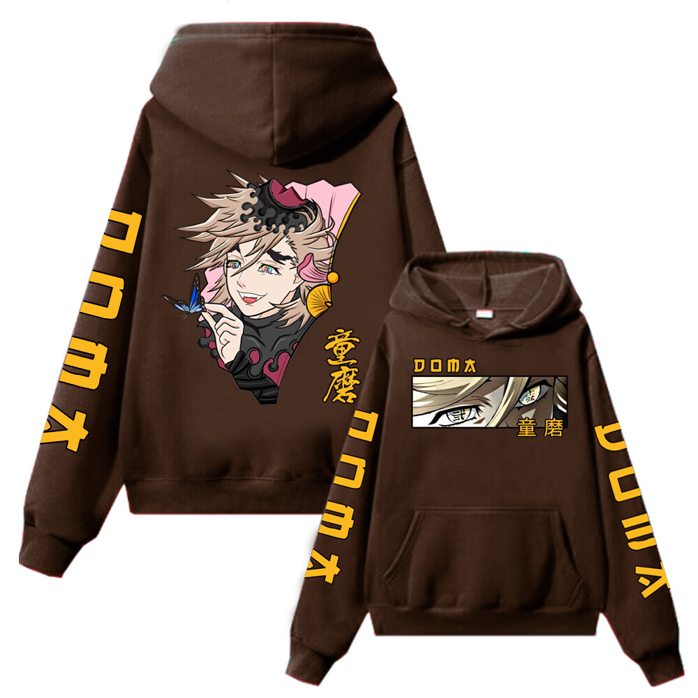 Demon Slayer Upper Moon Hoodies Anime Unisex Men Women Sweatshirts Gift Pullover