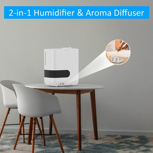 Arovec Ultrasonic Aroma Diffuser Oil Humidifier, Home Aromatherapy, Cool Mist - Picture 23 of 28
