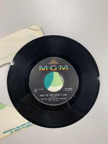 Sam The Sham And The Pharaohs – How Do You Catch A Girl, Vinyl, 45rpm, 1966, VG - Picture 2 of 3