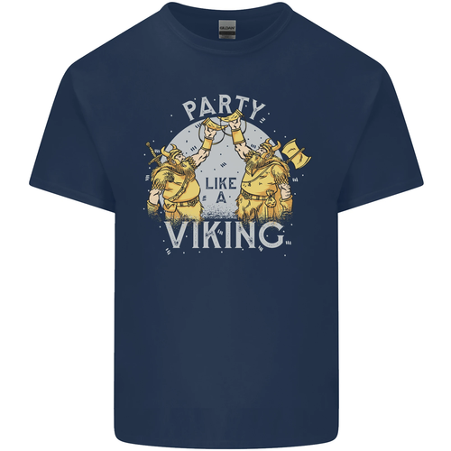 Fiesta Como Un Vikingo Thor Odín Valhalla Camiseta De Algodón Para Hombre - Imagen 31 de 104