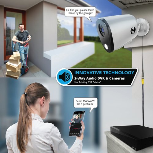Night Owl 2-Way Audio 20 Channel 10 Camera 1080p DVR Security System with 1TB HD - Picture 8 of 15