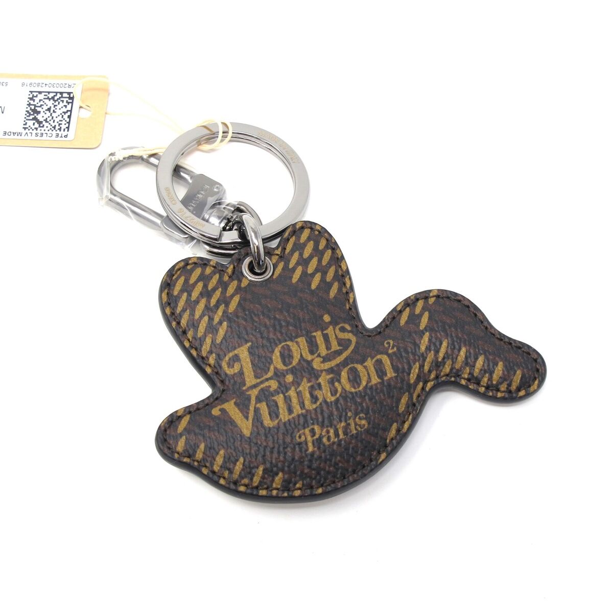 HTF! LOUIS VUITTON VIRGIL ABLOH x NIGO LV MADE DUCK KEY CHARM CHAIN MP2716 BNIB