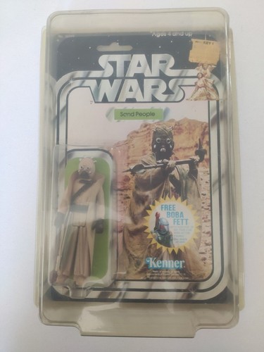 Figura Sand People Tusken Raider 20 espaldas vintage Kenner 1978 sin usar sin us - Imagen 4 de 4