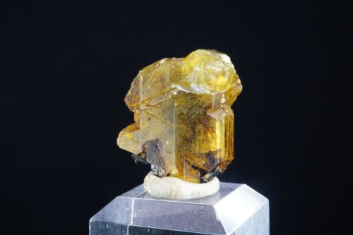 Zolfo e petrolio var. Deposito bitume / Vodinskoe, Russia / minerale ultra raro - Foto 2 di 4