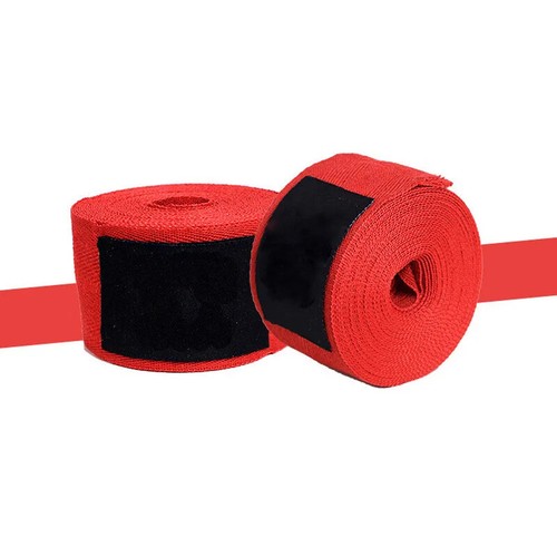 2 Rotoli 1,5/2/3/5M Cotone Benda Boxe Sport Sanda Guanti MMA - Foto 8 di 29