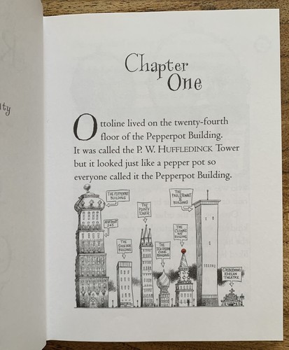 Ottoline And The Yellow Cat By Chris Riddell Signed 2007 - Includes Post Cards - Picture 6 of 9