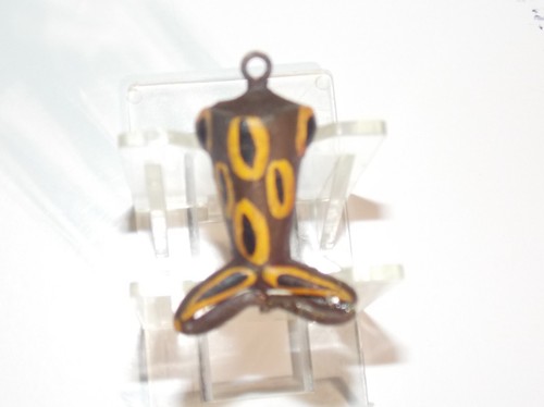 Vintage Unknown  Frog  Top water Popper Style  Fishing Lure Hand Painted - Picture 8 of 18