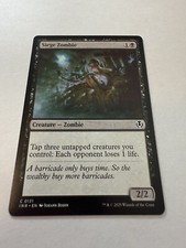 Siege Zombie Innistrad Remastered NM+ Regular