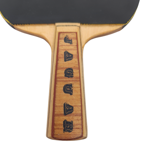 Vintage Jaguar Table Tennis Ping Pong Bat with Case - Classic Sports Collectible - Picture 3 of 23