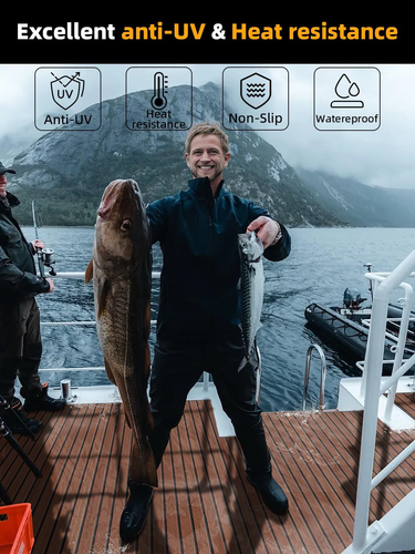 Boat Flooring EVA Foam Boat Decking Faux Teak Marine Flooring Boat Mat Boat Carp - Picture 4 of 25