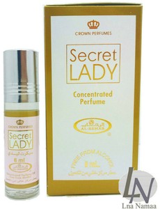 Al Rehab 6ml Fragrance Alcohol free SECRET LADY BY Al rehab Floral Musk