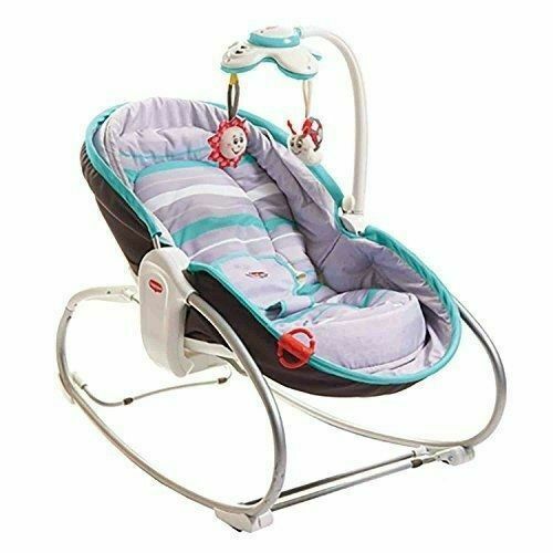 Portable Baby Bed Rocker Travel 3 in 1 Convertible Chair Infant