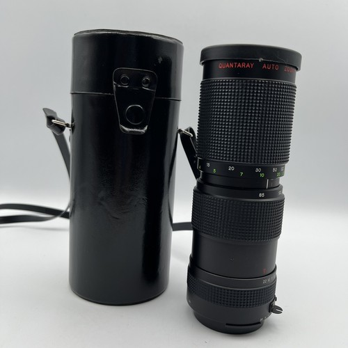 Quantaray Auto Zoom 85-210mm f4.5 Camera Lens Nikon Mount Non-Ai Made in Japan - Picture 1 of 11