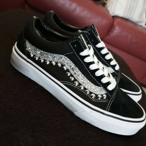 vans nere glitterate vans nere glitterate