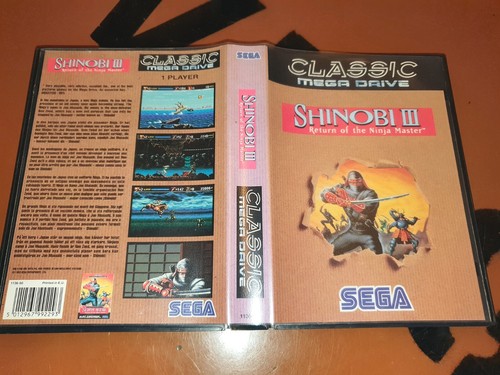 SEGA Mega Drive - Shinobi III 3: Retorno Del Maestro Ninja Clásico - CIB - Picture 1 of 2