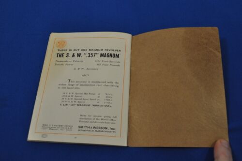 CATÁLOGO ORIGINAL DE PREGUERRA S&W 1936 80 ANIVERSARIO Y LISTAS DE PRECIOS - ¡MUY ESCASO! - Imagen 5 de 8