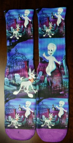 Custom Casper graveyard dry fit socks V VI VIII Laney gamma grape galaxy - Picture 4 of 5